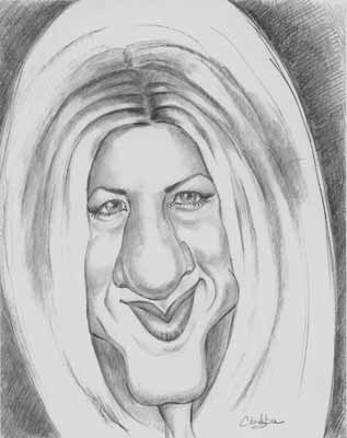 Caricatures By Lisa Black White Gallery